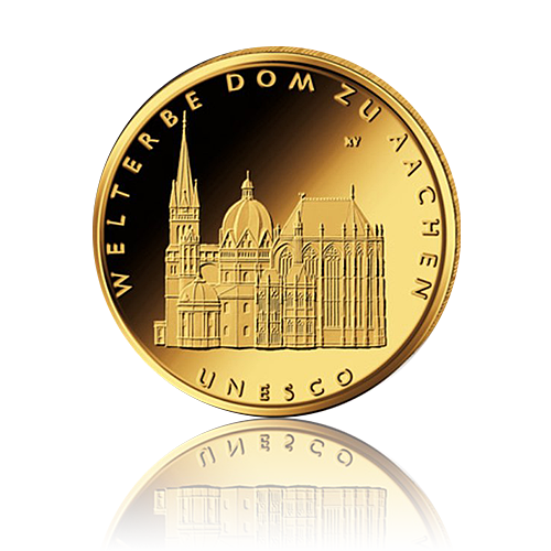 100 Euro Deutschland 2012 Aachener Dom - 1/2 Unze Gold