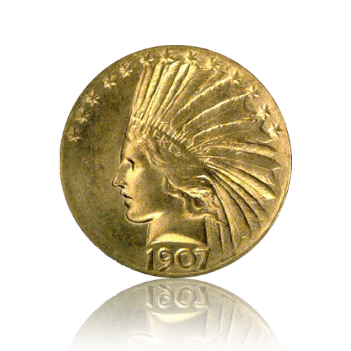 USA Indian Head Gold - 10 Dollars