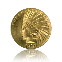 USA Indian Head Gold - 10 Dollars