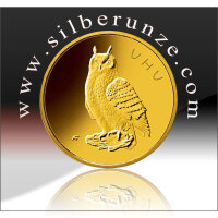 20 Euro Deutschland heim. Vögel / Uhu Gold 2018 ohne...