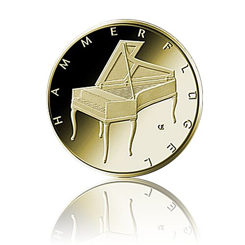BRD 2019 Hammerflügel Gold 50 Euro 1/4 Unze