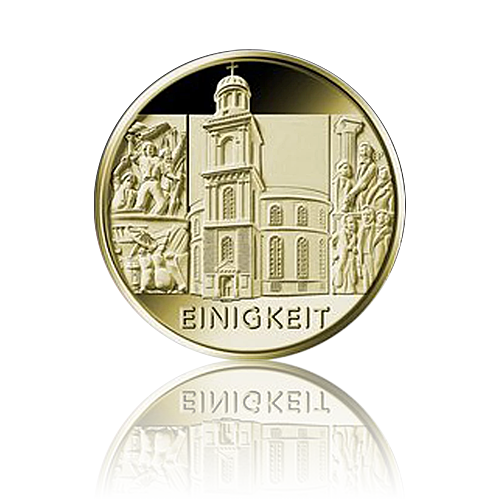 100 Euro Deutschland 2020 Einigkeit - 1/2 Unze Gold