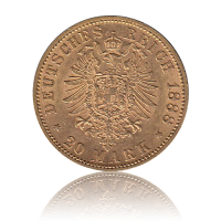 20 Mark Preussen Gold Friedrich III.