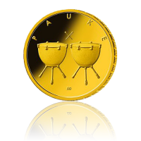 BRD 2021 Pauke Gold 50 Euro 1/4 Unze