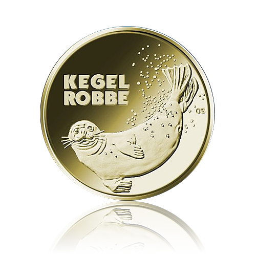 SET 20 Euro Deutschland Kegelrobbe 1/8 Oz Gold 2022