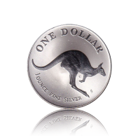 1 Unze Silber Australian Känguru 1993