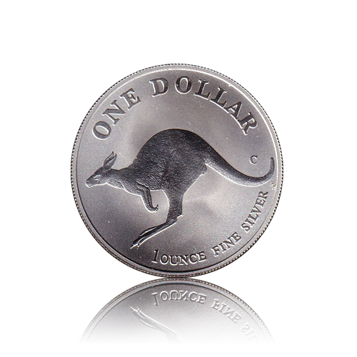 1 Unze Silber Australian Känguru 1998