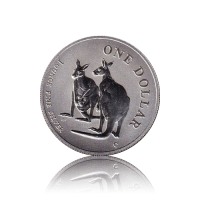1 Unze Silber Australian Känguru 1999