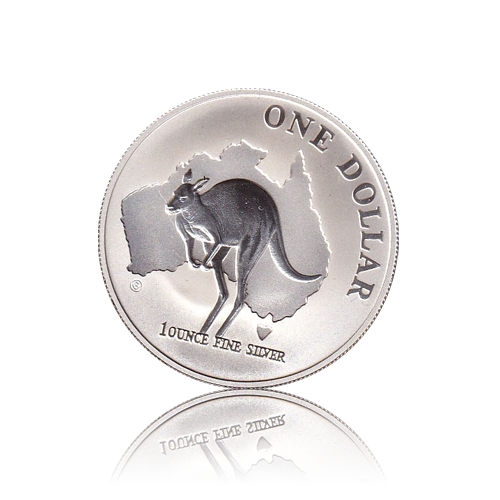 1 Unze Silber Australian Känguru 2000