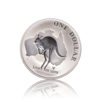 1 Unze Silber Australian Känguru 2000