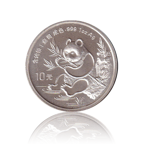 1 Unze Silber China Panda 1991