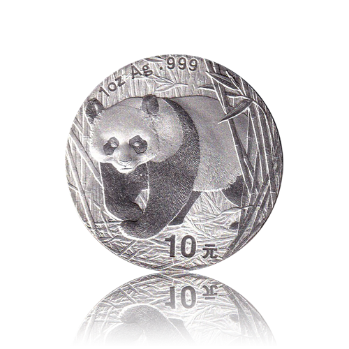 1 Unze Silber China Panda 2001