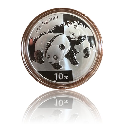 1 Unze Silber China Panda 2008