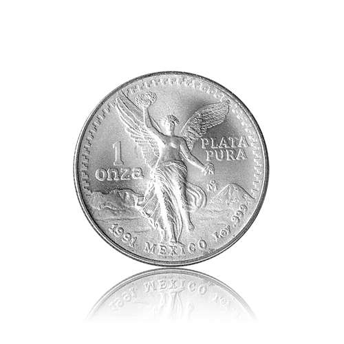 1 Unze Silber Mexiko Libertad 1991