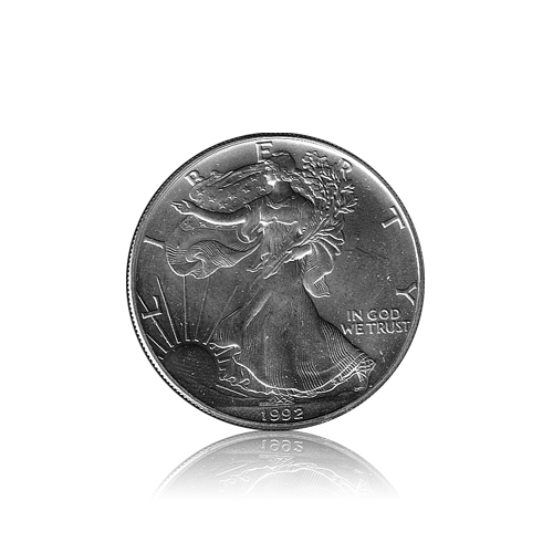 1 Unze USA Silber Eagle 1992