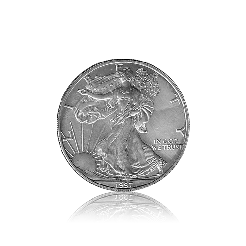 1 Unze USA Silber Eagle 1997