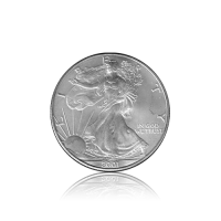 1 Unze USA Silber Eagle 2001