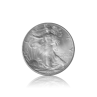 1 Unze USA Silber Eagle 2002