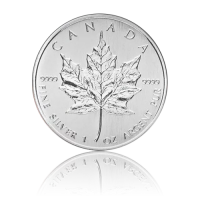 25 x 1 Unze Silber Maple Leaf  div. (2. Wahl)