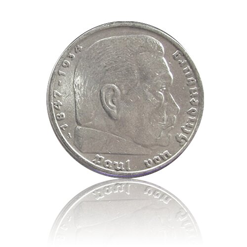 100 x 5 RM Hindenburg Silber Investmentpaket