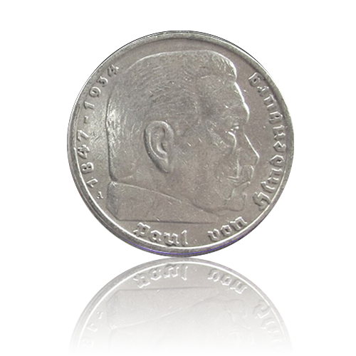 100 x 5 RM Hindenburg Silber Investmentpaket