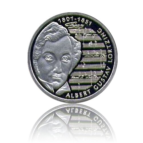 100 x 10 DM Gedenkmünzen 1998-01 (925er Silber)