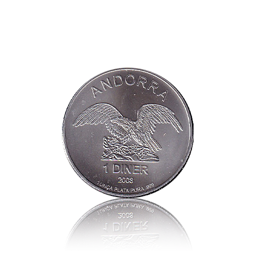 20 x 1 Unze Andorra Eagle 2008