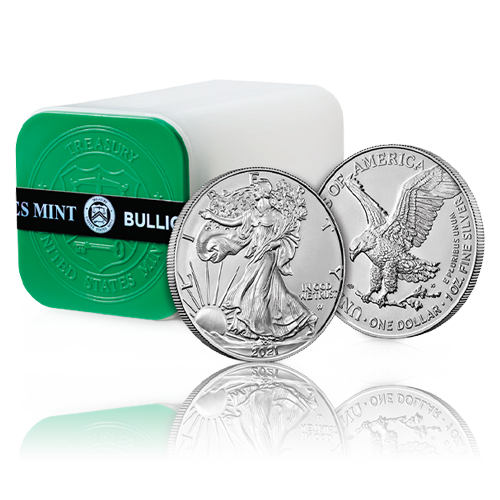 20 x 1 Unze Silber Eagle diverse 2. Wahl