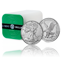20 x 1 Unze Silber Eagle diverse 2. Wahl
