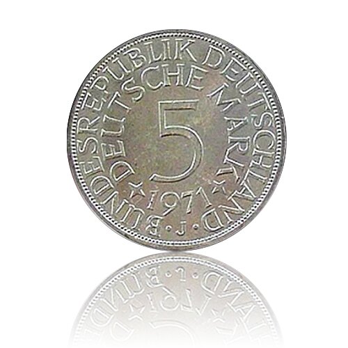 500 x 5 DM Silberadler Silber Investmentpaket