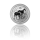 1/2 Unze Lunar II 2014 Pferd Silber