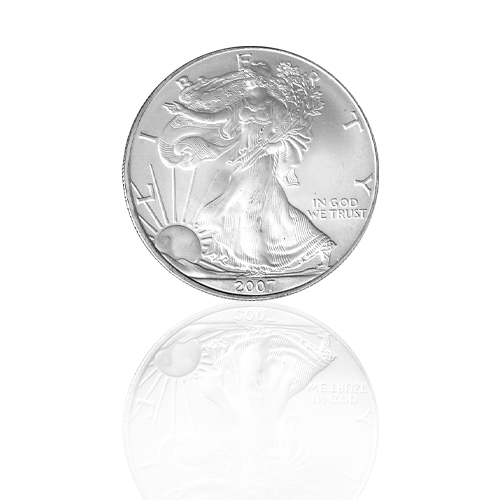1 Unze USA Silber Eagle 2007