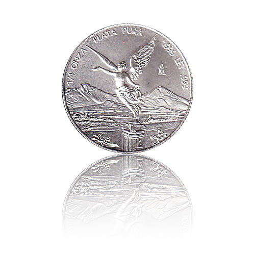 1/4 Unze Silber Mexico Libertad 1999