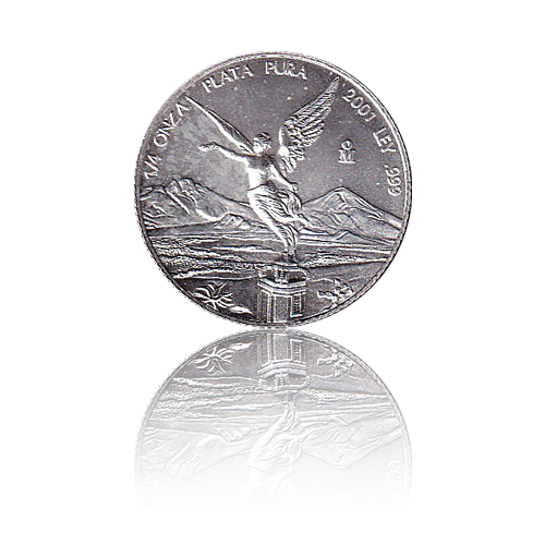 1/4 Unze Silber Mexico Libertad 2001