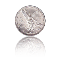 1/2 Unze Silber Mexico Libertad 1991