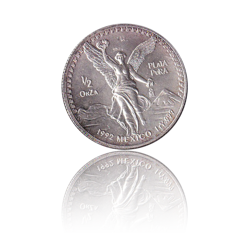 1/2 Unze Silber Mexico Libertad 1992