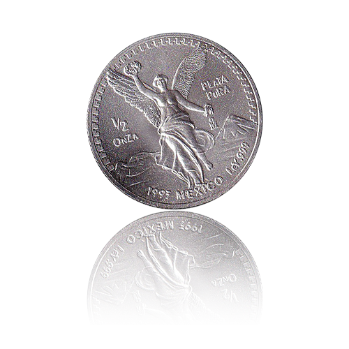 1/2 Unze Silber Mexico Libertad 1993