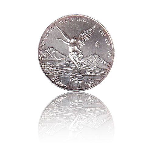 1/2 Unze Silber Mexico Libertad 1999
