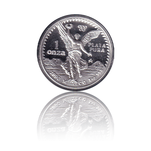 1 Unze Silber Mexiko Libertad 1990 PP