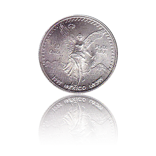 1/10 Unze Silber Mexiko Libertad 1993