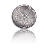 1/10 Unze Silber Mexiko Libertad 1995