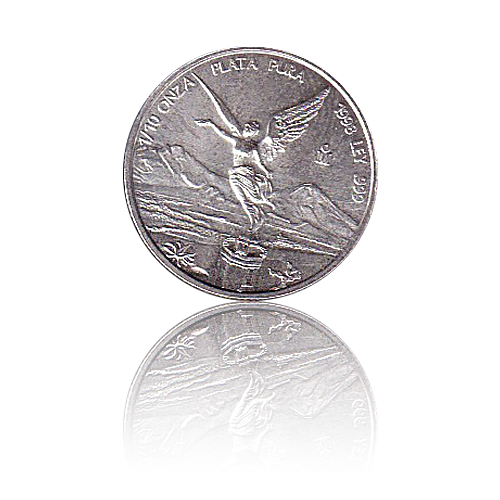 1/10 Unze Silber Mexiko Libertad 1998