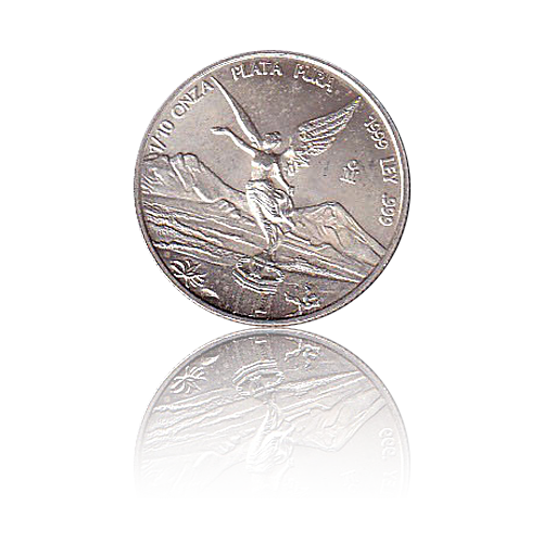 1/10 Unze Silber Mexiko Libertad 1999