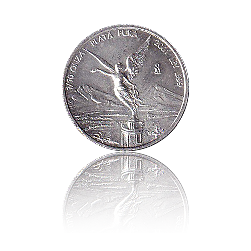 1/10 Unze Silber Mexiko Libertad 2001