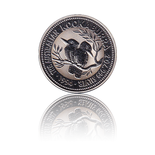 2 Unzen Silber Australian Kookaburra 1994