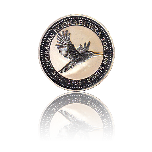 2 Unzen Silber Australian Kookaburra 1996