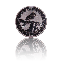 2 Unzen Silber Australian Kookaburra 1998