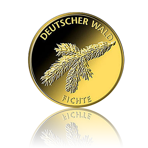 20 Euro Deutschland Fichte 1/8 Oz Gold 2012