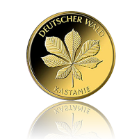 20 Euro Deutschland Kastanie 1/8 Oz Gold 2014