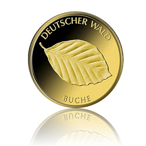 20 Euro Deutschland Buche 1/8 Oz Gold 2011